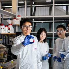 Prof Lianzhou Wang, Shanshan Ding, Mengmeng Hao, Dr Yang Bai
